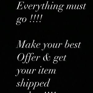 My whole closet must be cleaned out